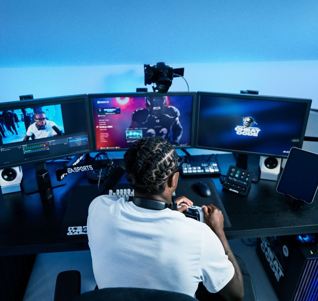 EA Sports and Travis Hunter Launch Custom Streaming Studio