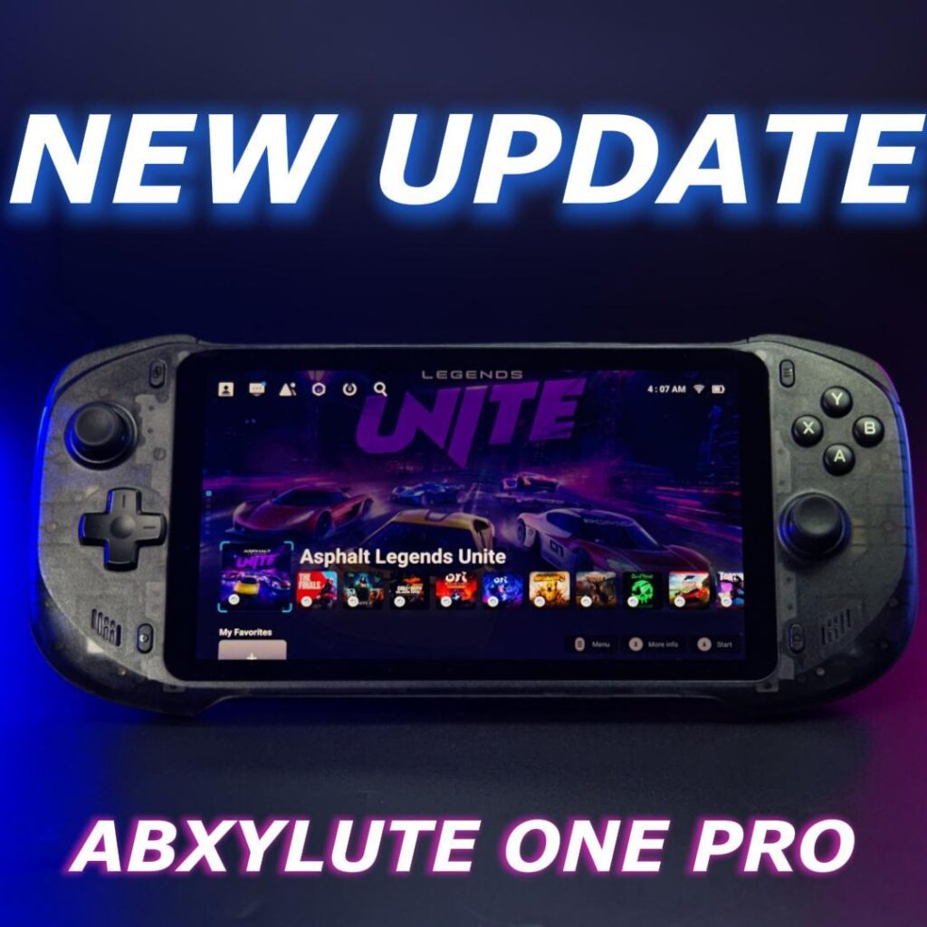 Abxylute One Pro Update Adds Nvidia GeForce Now Support