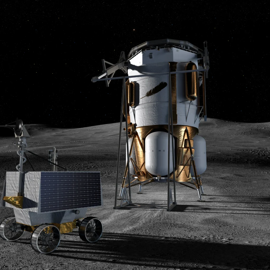 NASA Selects Blue Origin for Lunar Rover Delivery Option