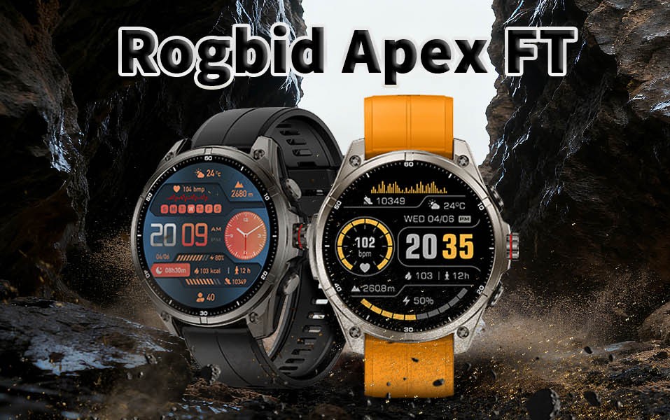 Rogbid Introduces Apex FT Smartwatch Targeting Outdoor Users Rogbid Apex FT