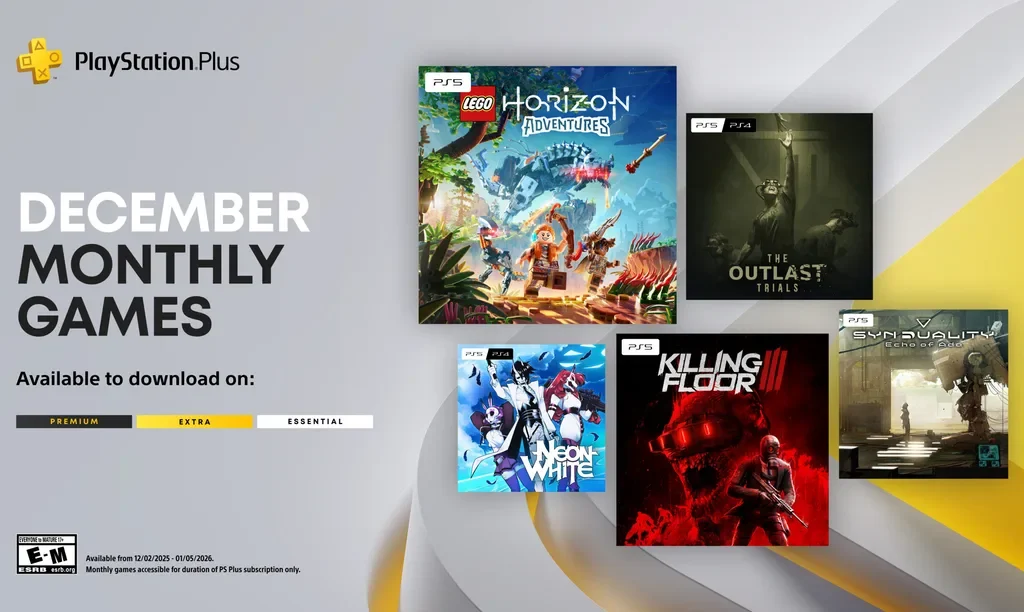 Sony Prepares December PlayStation Plus Update With Five New Games PlayStation Plus Monthly Games for December