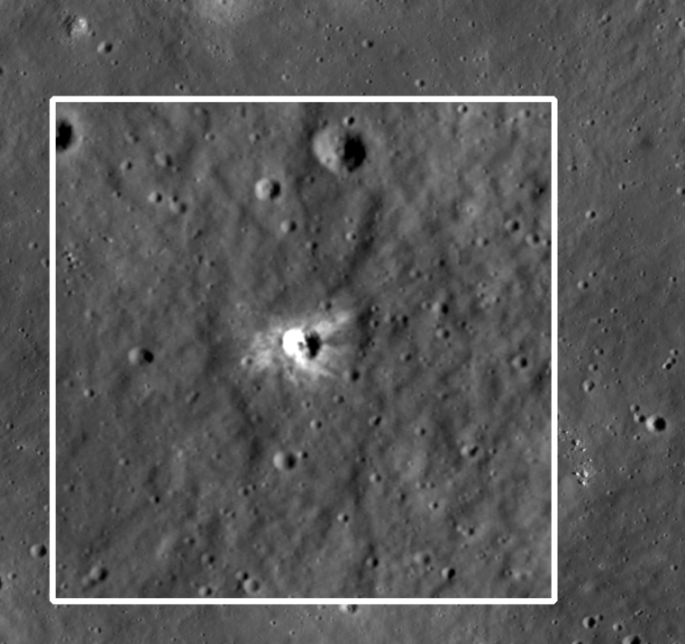 Astronomers Identify New Lunar Crater Using NASA Orbiter