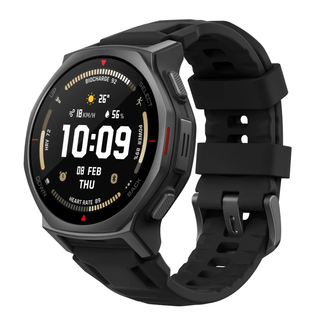 Amazfit Brings T-Rex 3 Pro Tactical Black Smartwatch to Europe