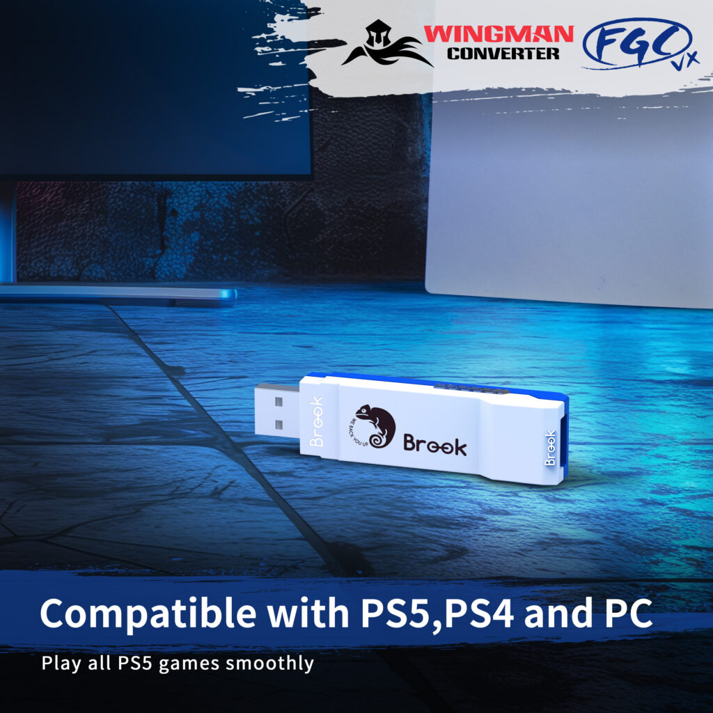 Brook Launches Wingman FGC VX Converter With Added PlayStation 4 Support