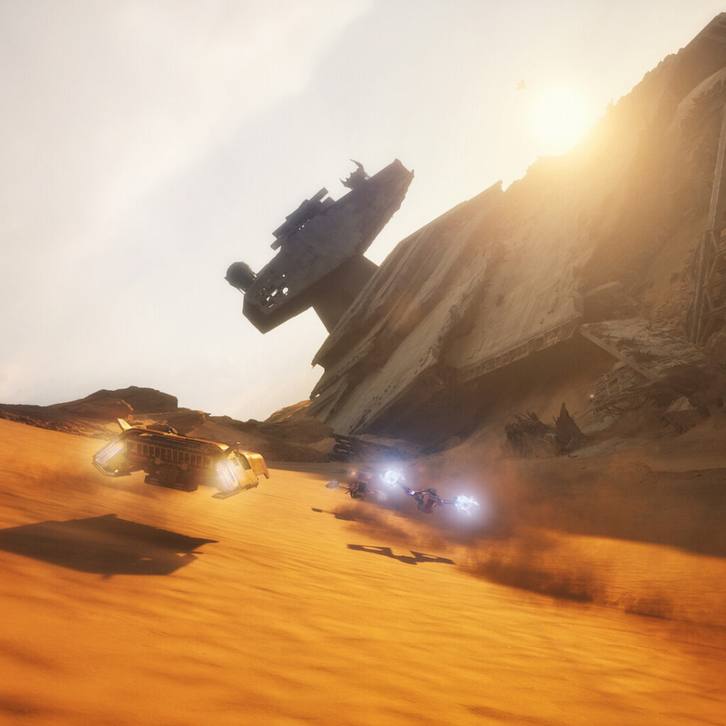 New Star Wars Racing Game Debuts at Awards Show