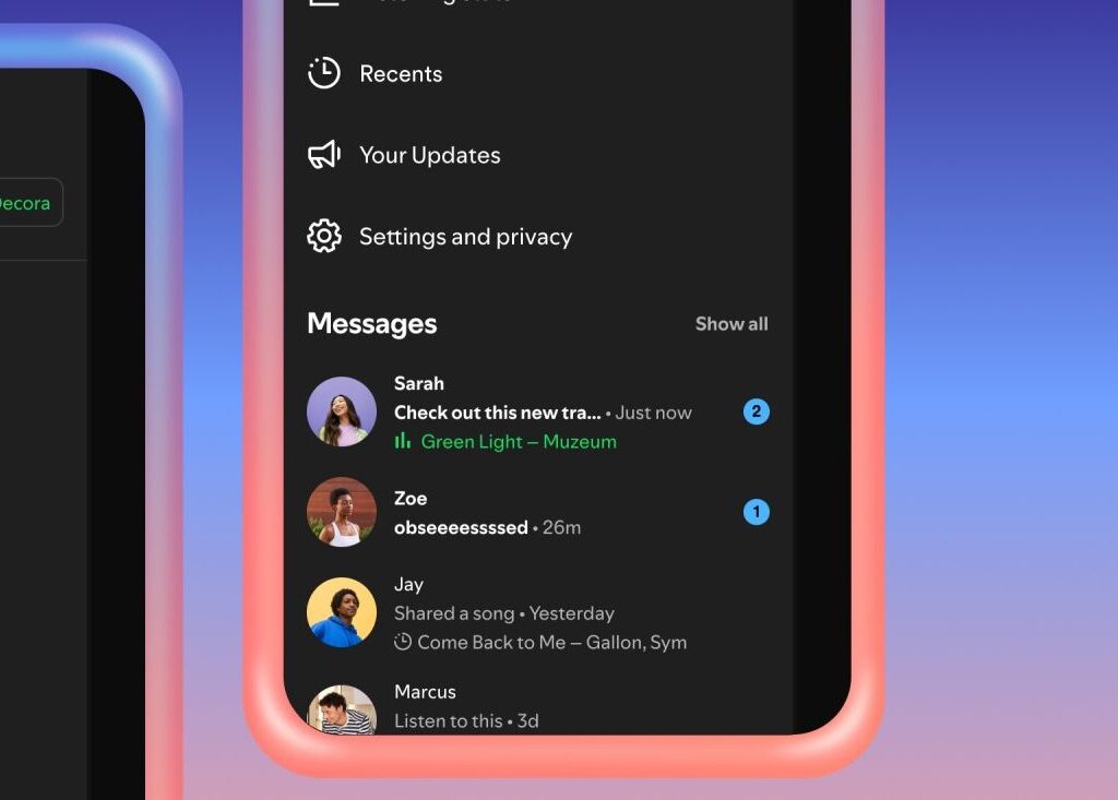Spotify Expands Social Features as Messages Usage Grows