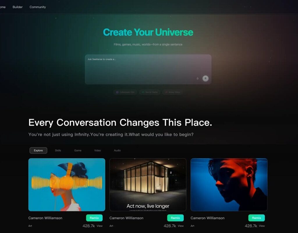 SeaVerse Introduces AI-native System for Building and Sharing Digital Products