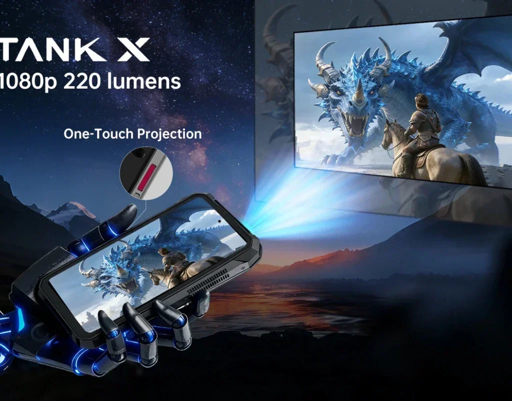 Rugged Phone Maker 8849 Launches Tank X With Built-in Projector
