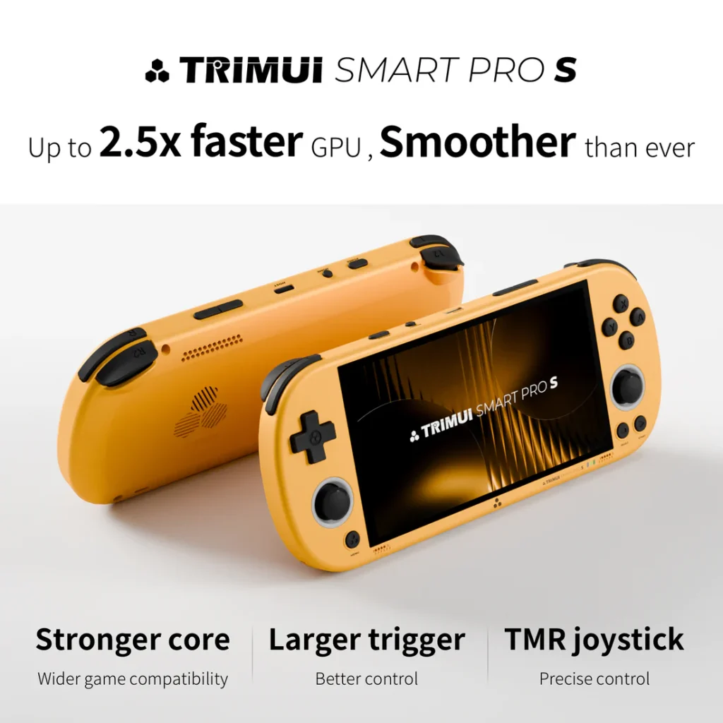 TrimUI Begins Official Sales of Smart Pro S Retro Handheld