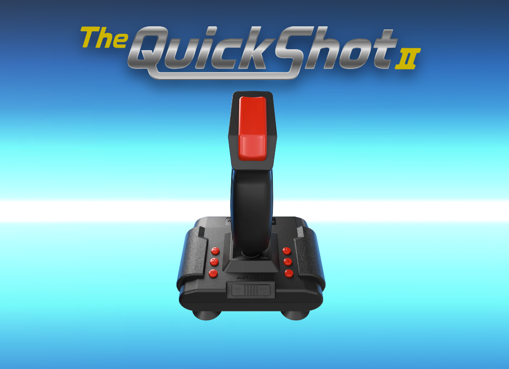 Retro Games Revives Quickshot II Joystick With Modern USB Update