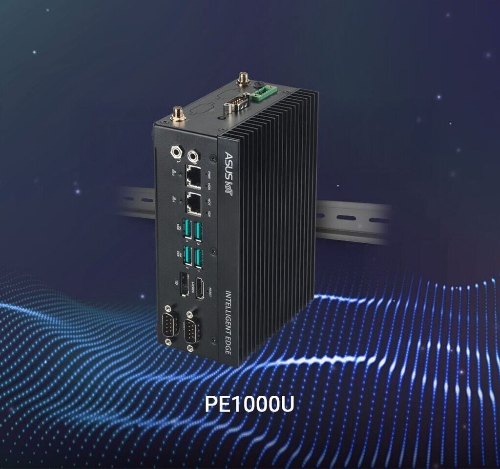Asus Launches Fanless PE1000U Mini PC Targeting Industrial Edge Computing